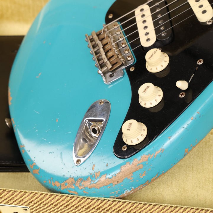 Fender Custom Shop '56 Stratocaster HSS Masterbuilt Todd Krause Aged Taos Turquoise