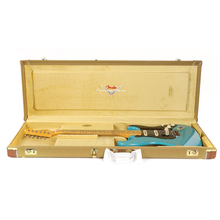 Fender Custom Shop '56 Stratocaster HSS Masterbuilt Todd Krause Aged Taos Turquoise