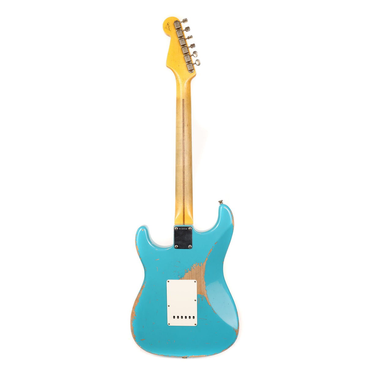 Fender Custom Shop '56 Stratocaster HSS Masterbuilt Todd Krause Aged Taos Turquoise — 3