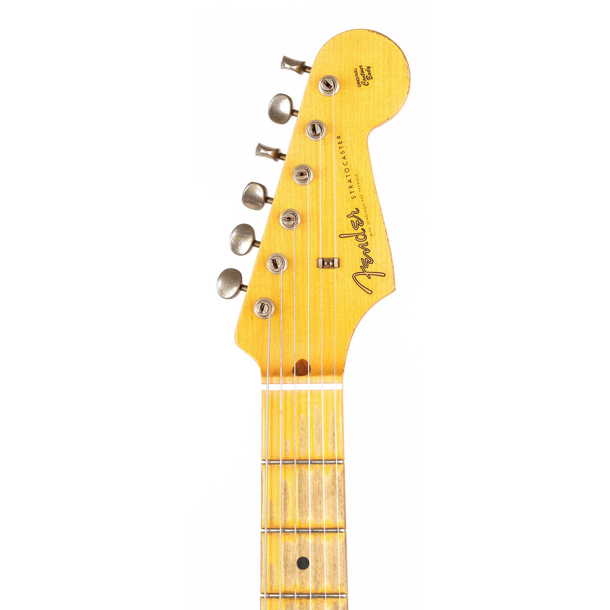 Fender Custom Shop '56 Stratocaster HSS Masterbuilt Todd Krause Aged Taos Turquoise — 4