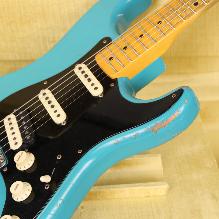 Fender Custom Shop '56 Stratocaster HSS Masterbuilt Todd Krause Aged Taos Turquoise