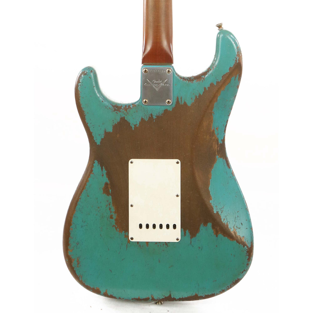 Fender Custom Shop 1959 Stratocaster Ultimate Relic Taos Turquoise Masterbuilt Dale Wilson — 6