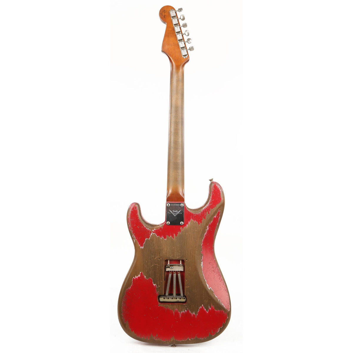 Fender Custom Shop '62 Stratocaster Ultimate Relic Masterbuilt Dale Wilson Torino Red — 3