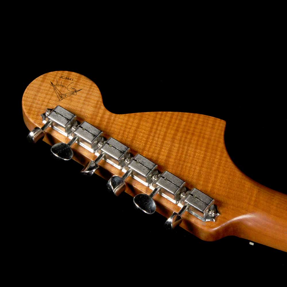 Fender Custom Shop Reverse Headstock Stratocaster Masterbuilt John Cruz Brandywine Metallic — 5