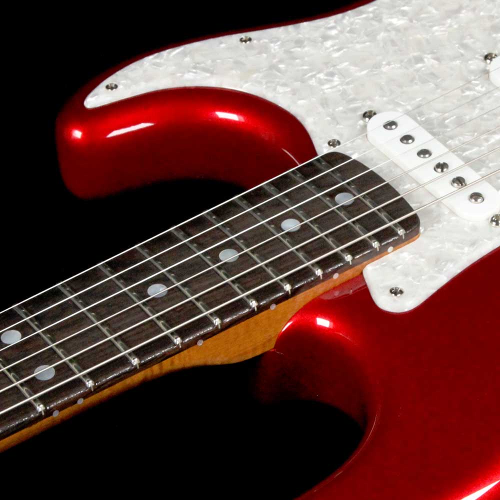 Fender Custom Shop Reverse Headstock Stratocaster Masterbuilt John Cruz Brandywine Metallic — 8