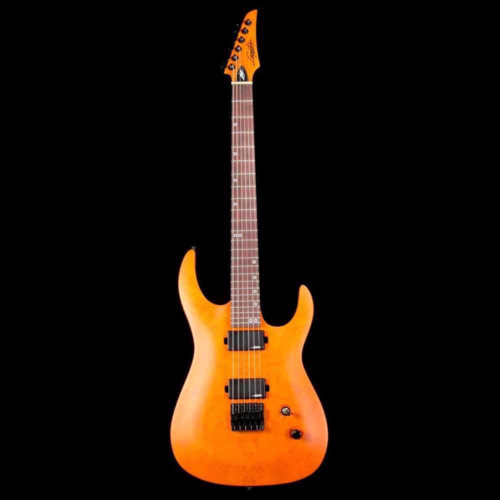 Legator Ninja Performance N6P Pastel Orange Burl | The Music Zoo