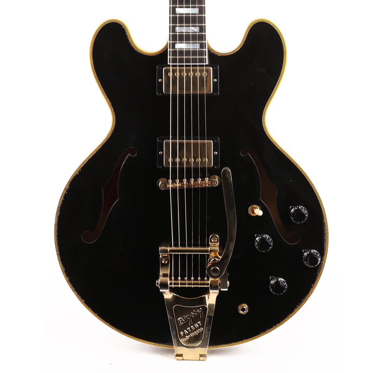 Gibson Custom Shop ES-355 Murphy Lab Aged Ebony Made 2 Measure — 1