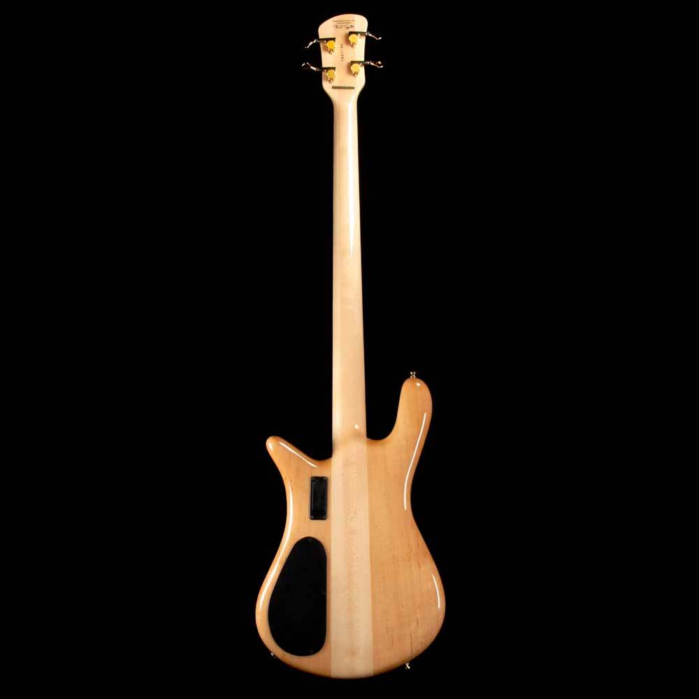 Spector Euro4 LX Electric Bass Natural Poplar Burl — 3