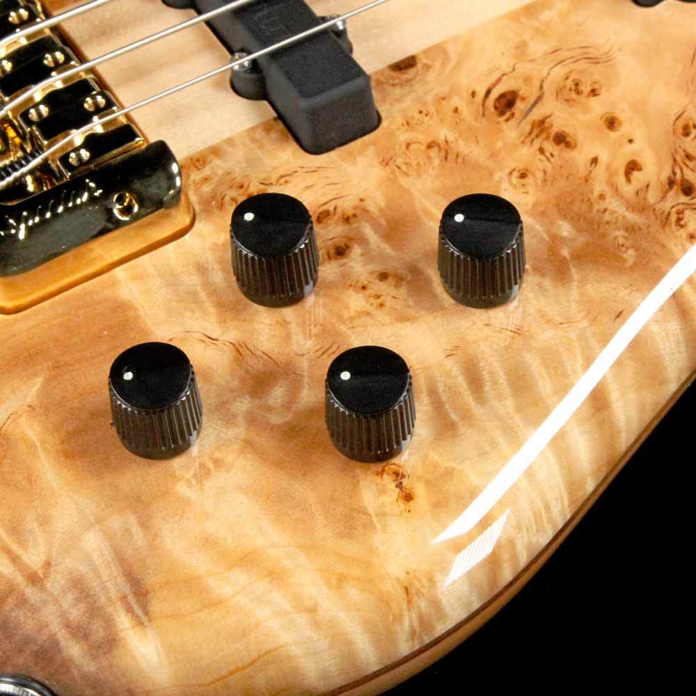 Spector Euro4 LX Electric Bass Natural Poplar Burl — 8