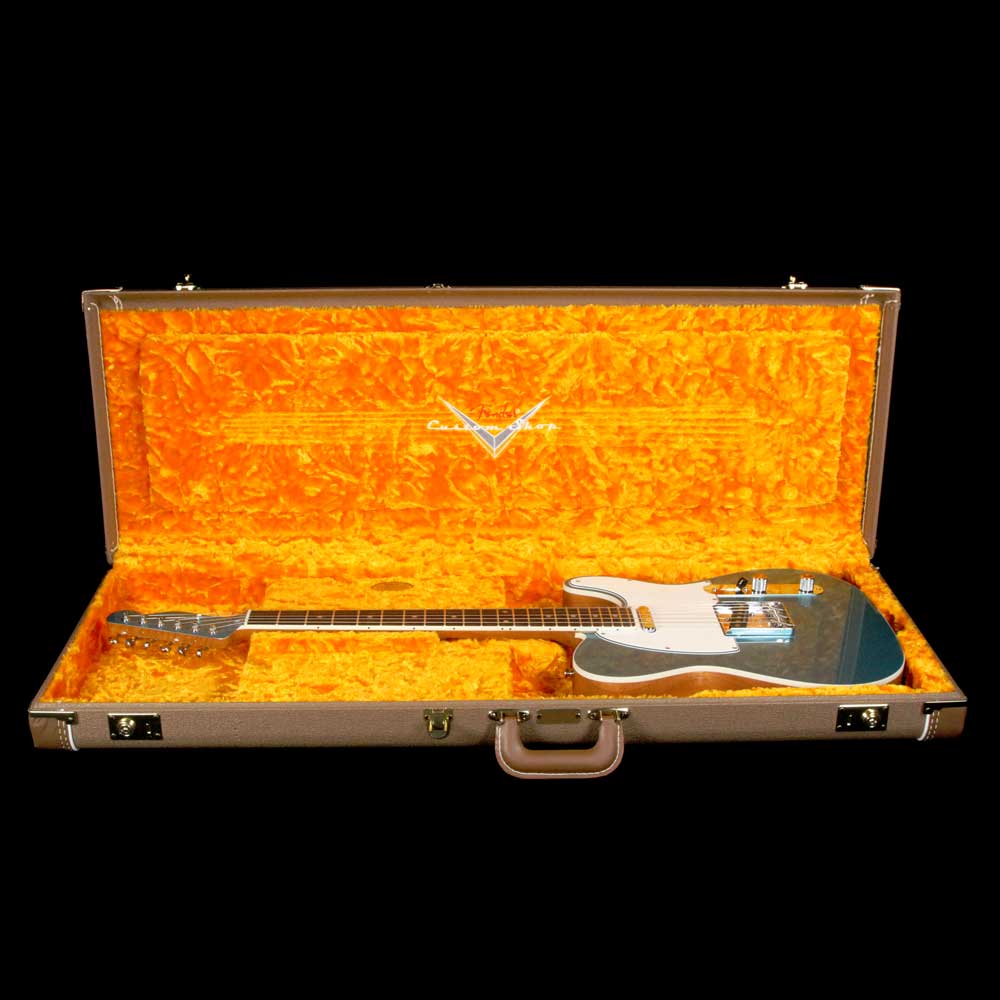 Fender Custom Shop Telecaster Custom Masterbuilt Greg Fessler Teal Green Metallic — 9