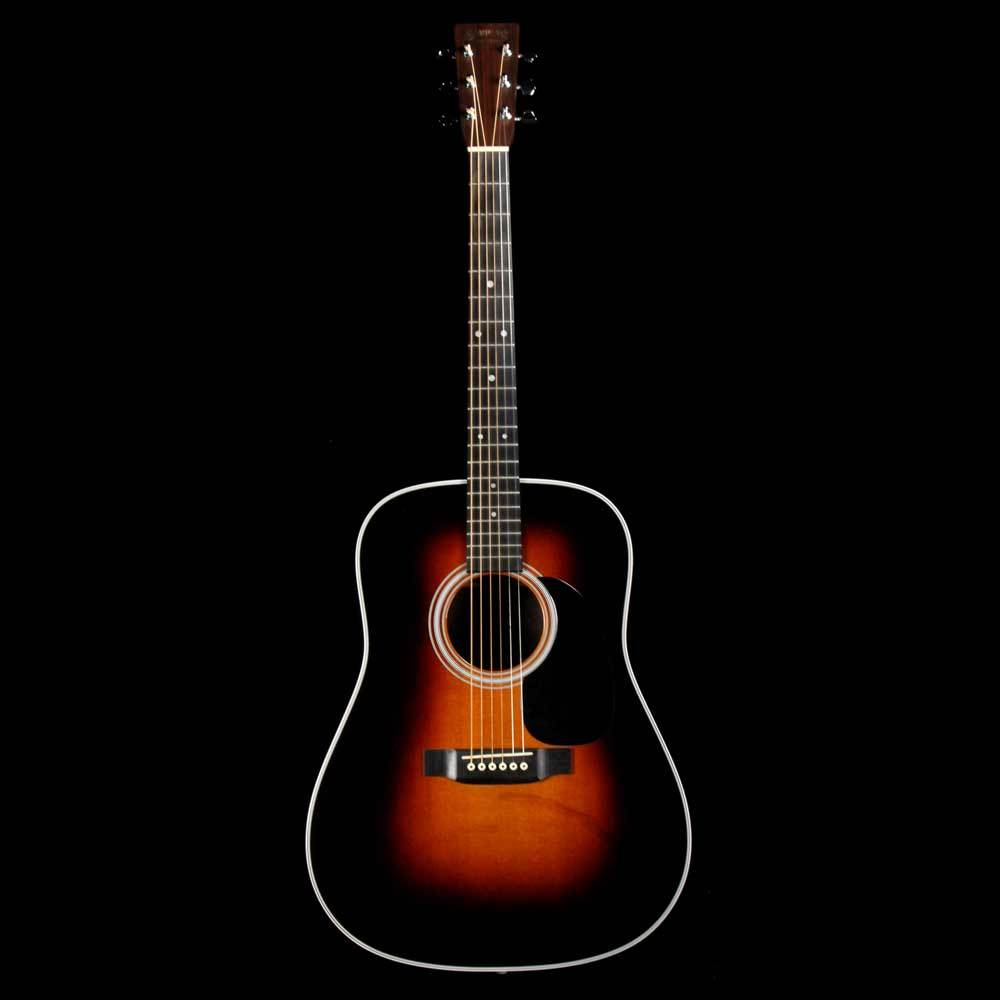 Martin D-28 Dreadnought 175th Anniversary Acoustic Sunburst 2008 — 2