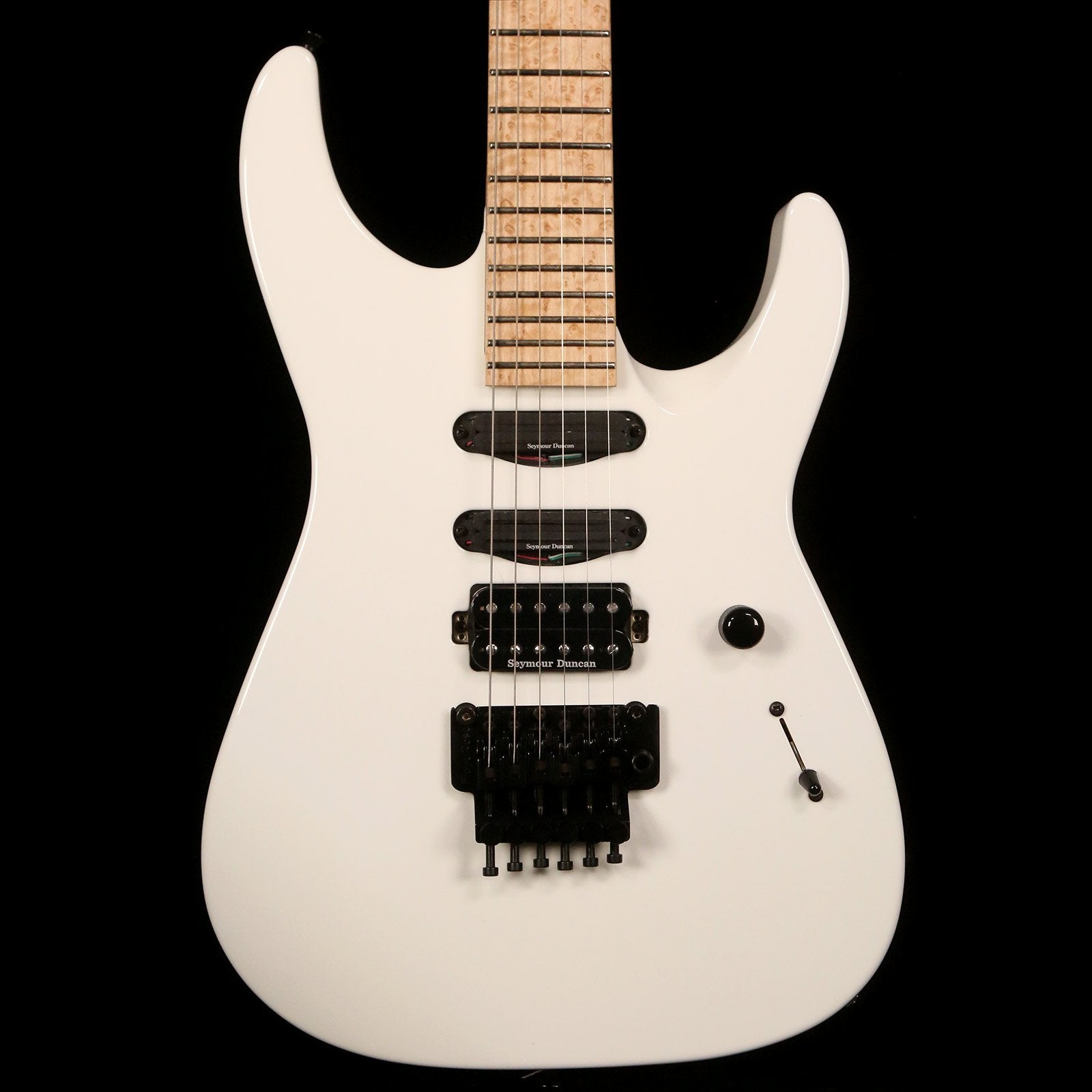 Jackson Custom Shop Dinky HSS Snow White | The Music Zoo