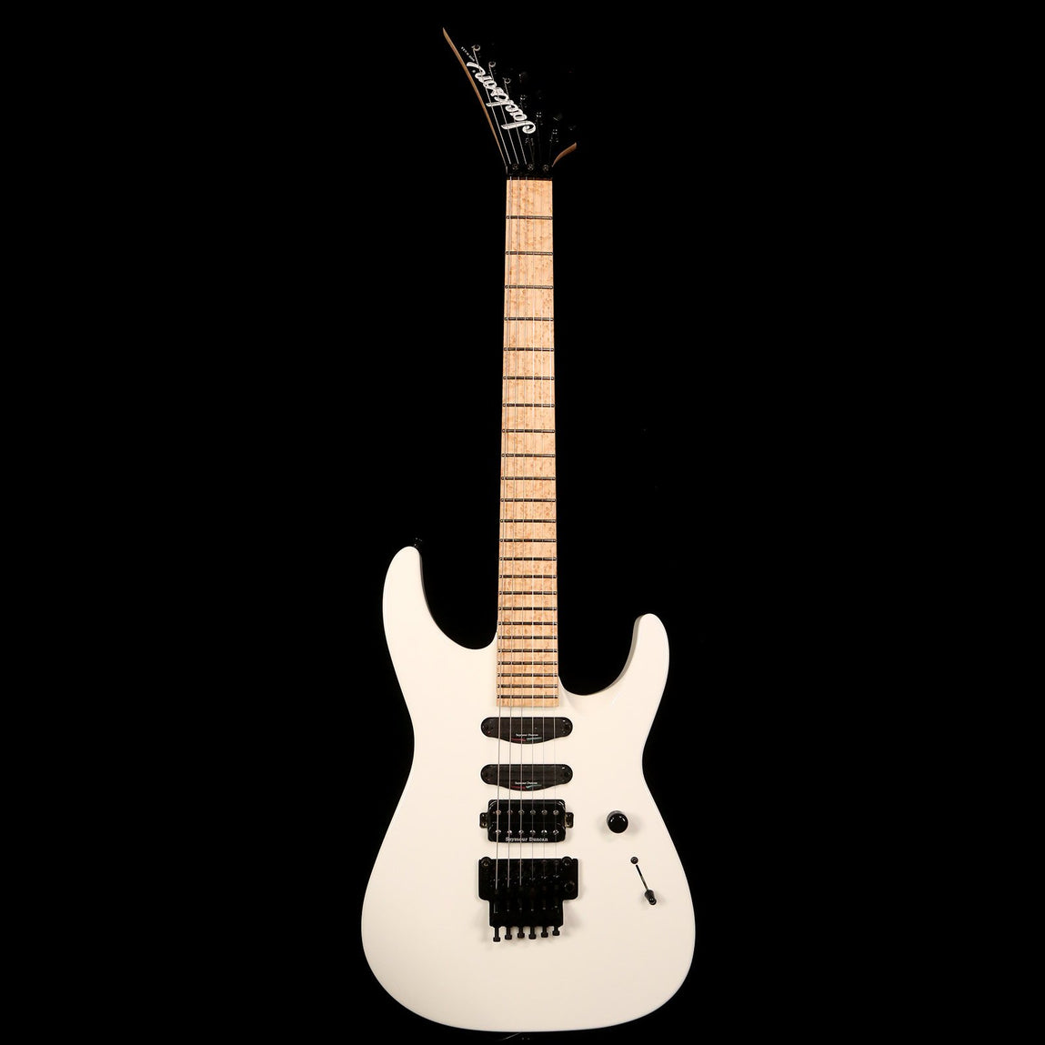 Jackson Custom Shop Dinky HSS Snow White | The Music Zoo