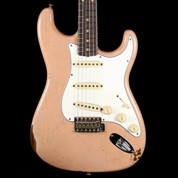Fender Custom Shop Limited Roasted Tomatillo Stratocaster 2019 Aged Dirty Shell Pink