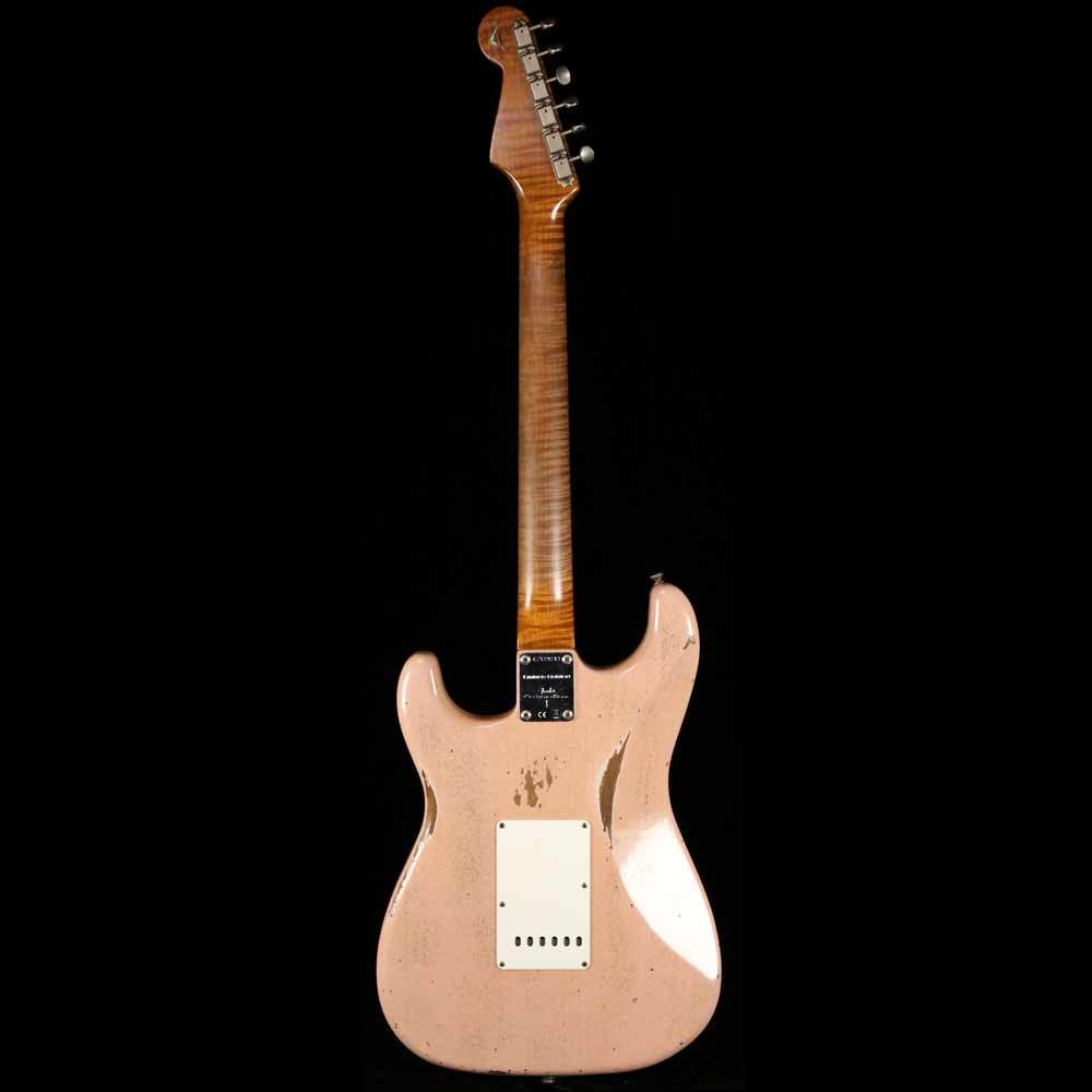 Fender Custom Shop Limited Roasted Tomatillo Stratocaster 2019 Aged Dirty Shell Pink — 3
