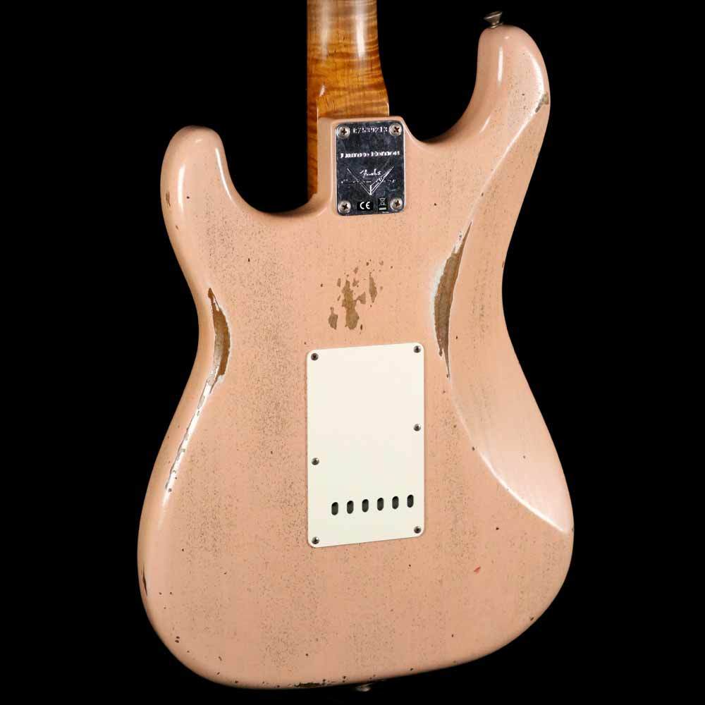Fender Custom Shop Limited Roasted Tomatillo Stratocaster 2019 Aged Dirty Shell Pink — 9