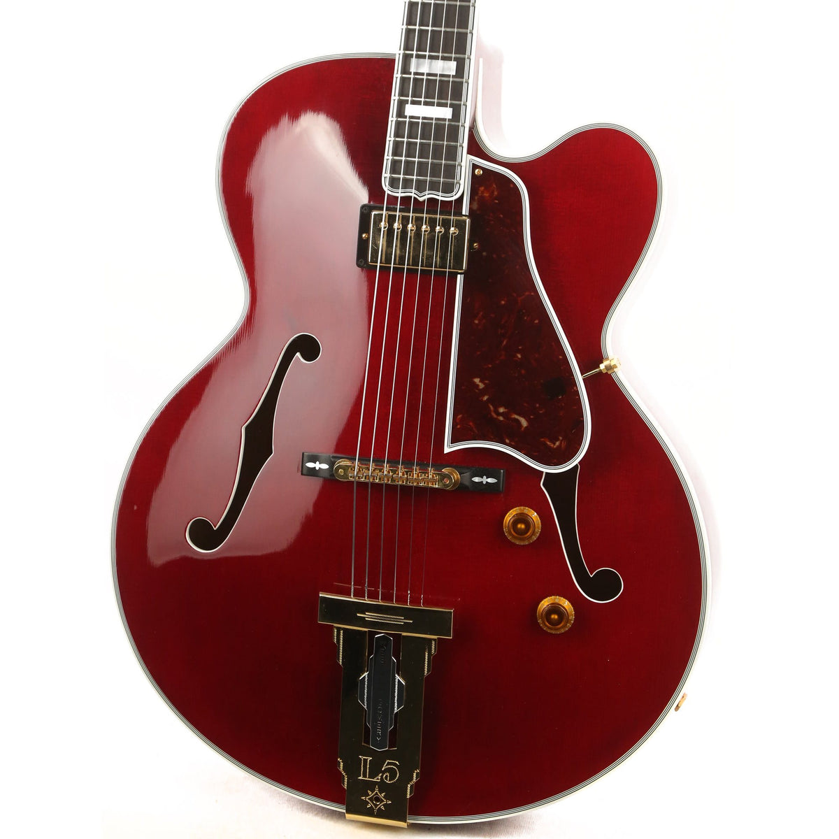 Gibson Custom Shop Wes Montgomery L-5 Wine Red 2015 — 6