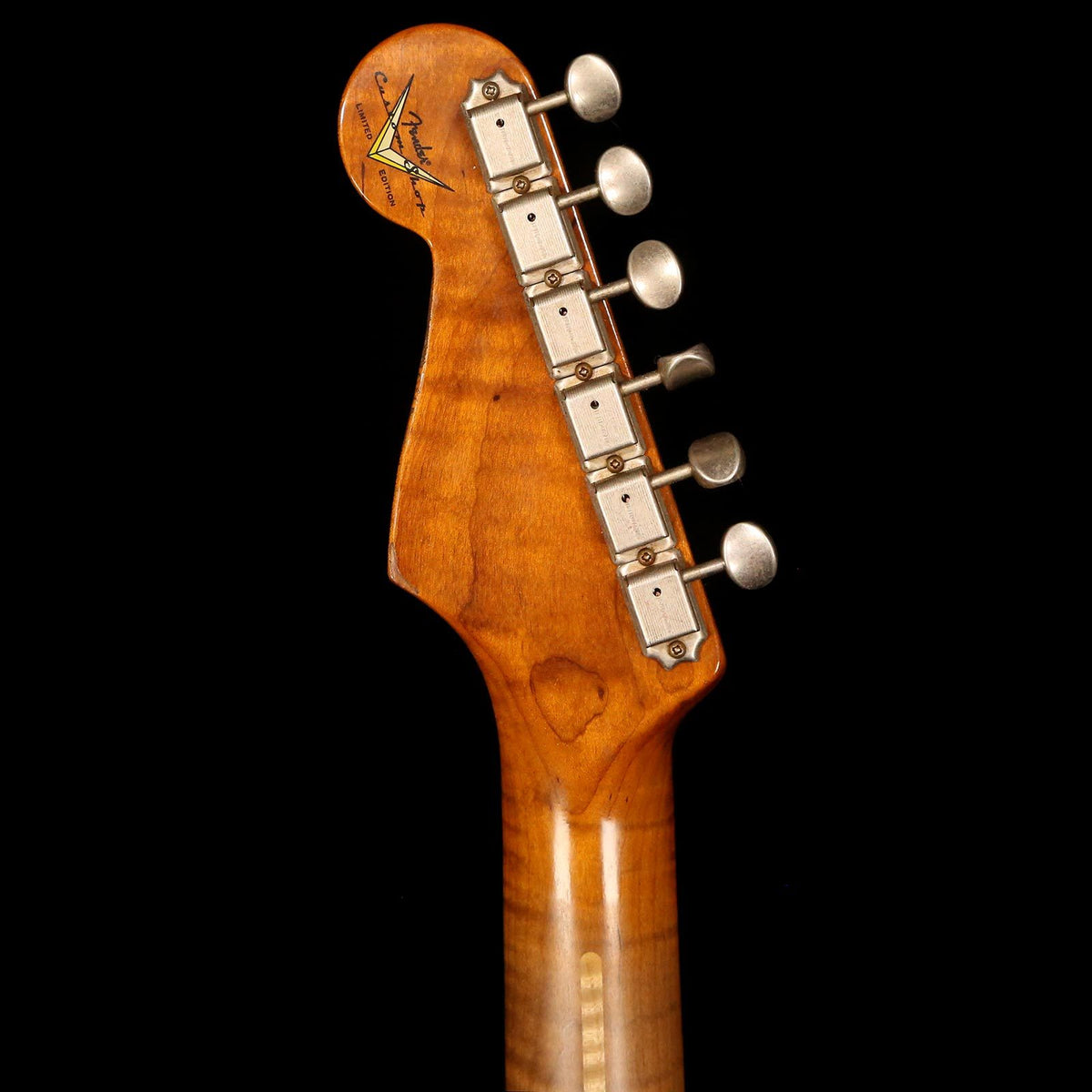 Fender Custom Shop Limited Roasted Tomatillo Stratocaster Wide Fade 2-Color Sunburst — 5