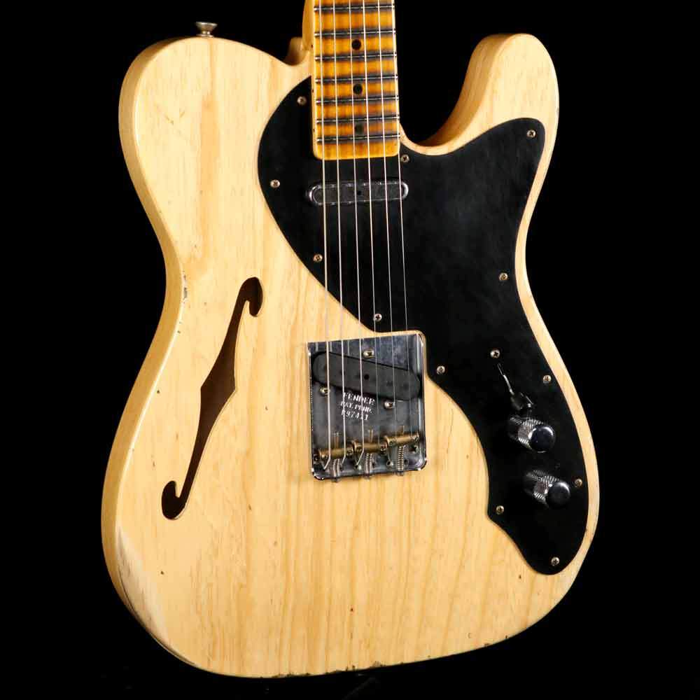 Fender Custom Shop Limited Thinline Loaded Nocaster 2019 Aged Natural — 6