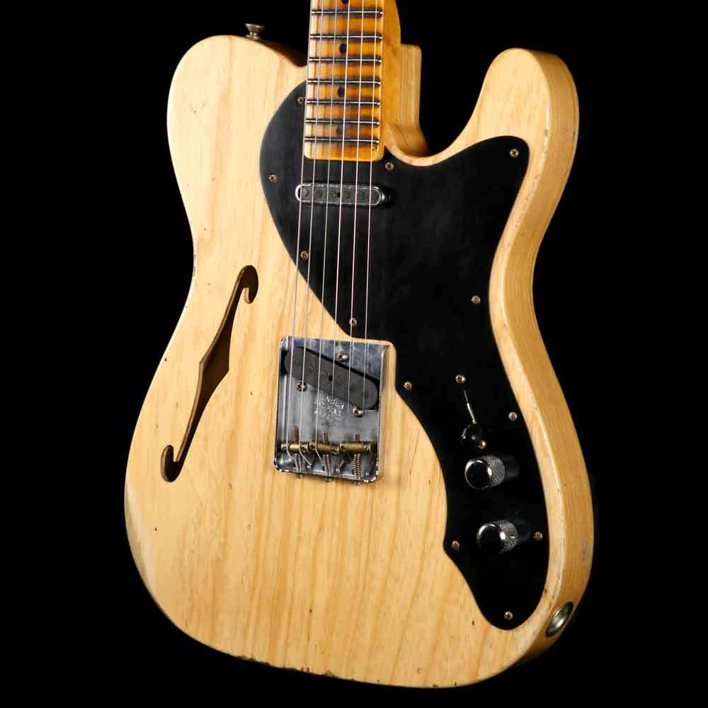 Fender Custom Shop Limited Thinline Loaded Nocaster 2019 Aged Natural — 7