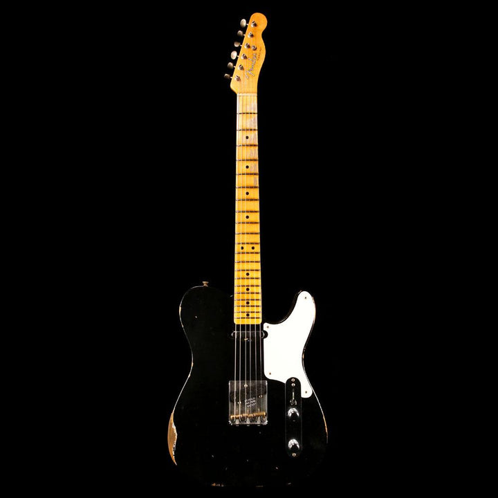Fender Custom Shop 2019 Double Esquire Roasted Pine Aged Black