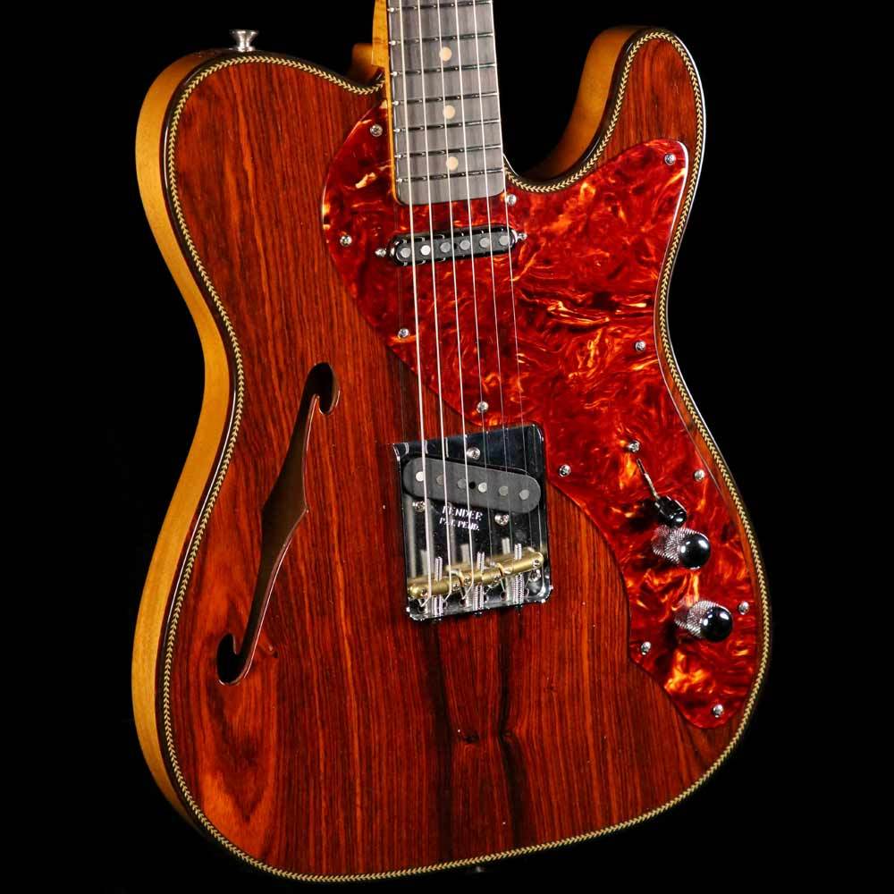 Fender Custom Shop 2019 Artisan Cocobolo Thinline Telecaster — 7