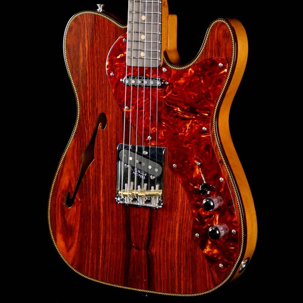 Fender Custom Shop 2019 Artisan Cocobolo Thinline Telecaster — 8
