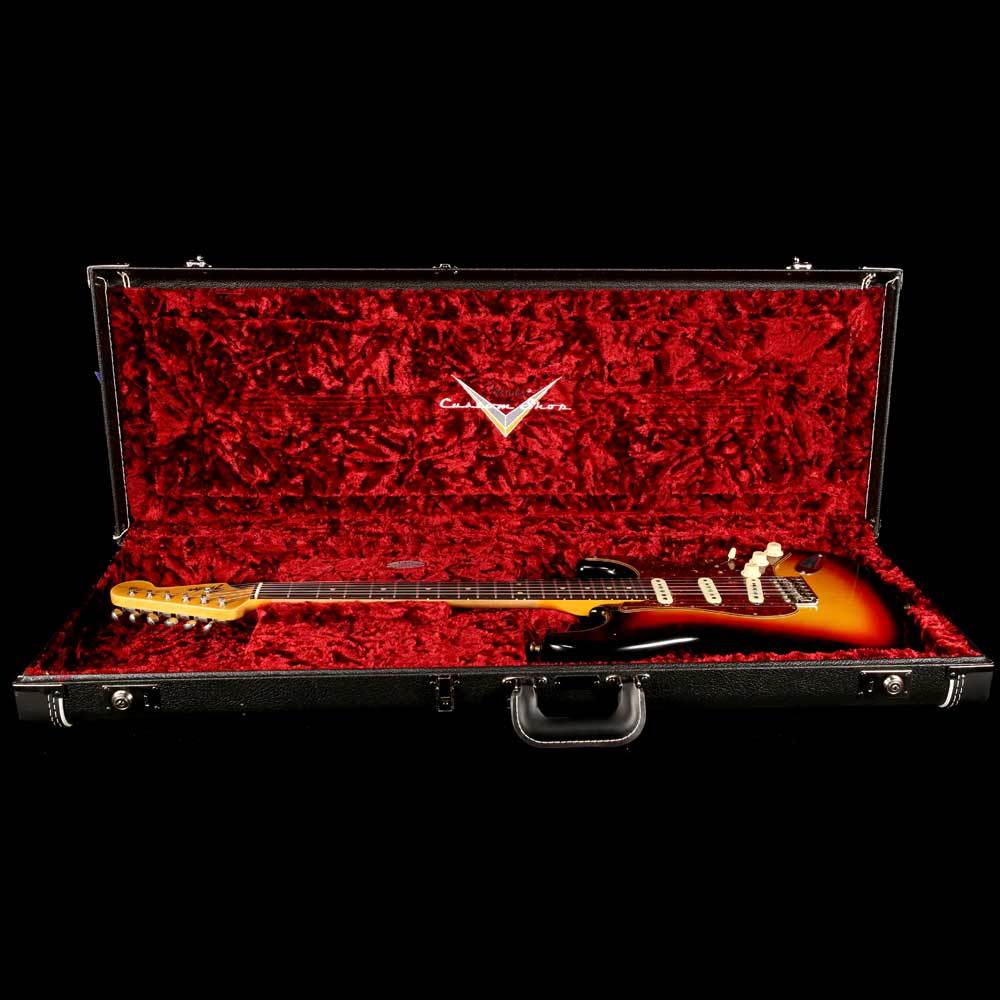 Fender Custom Shop 2019 Postmodern Stratocaster Journeyman Relic 3-Color Sunburst — 10