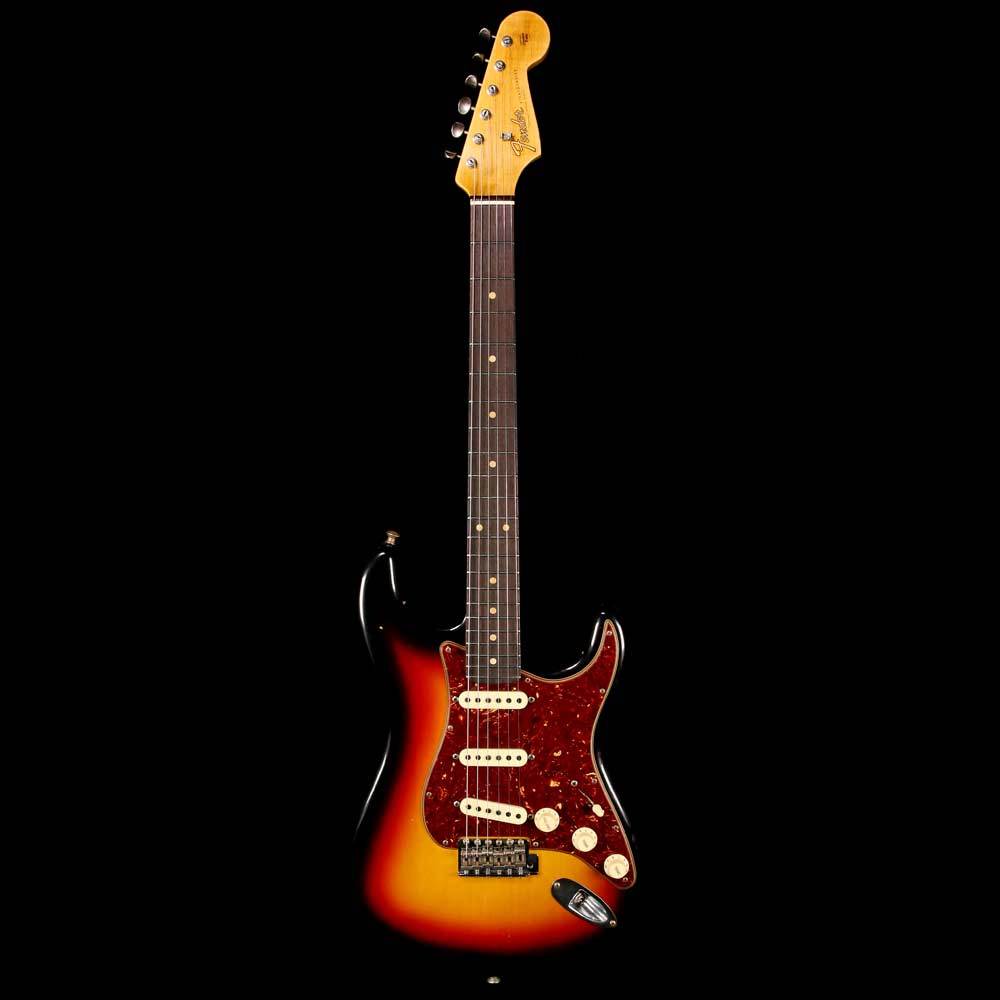Fender Custom Shop 2019 Postmodern Stratocaster Journeyman Relic 3-Color Sunburst — 2