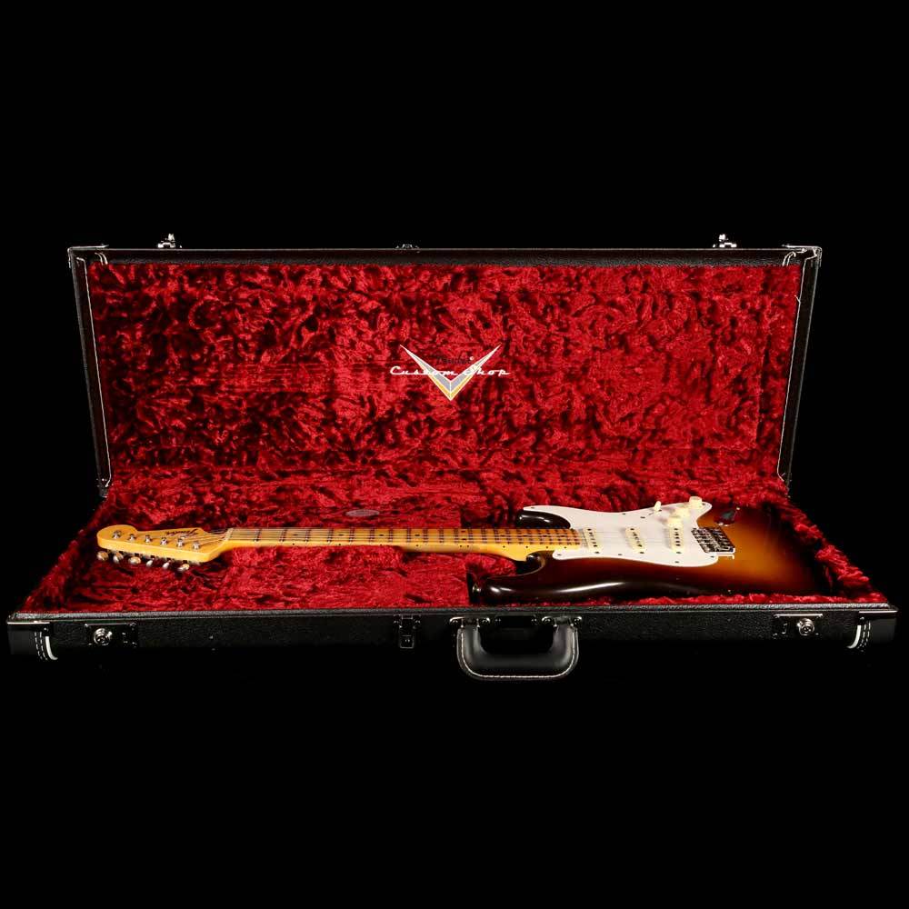 Fender Custom Shop 2019 Postmodern Stratocaster Relic Wide Fade 2-Color Sunburst — 10