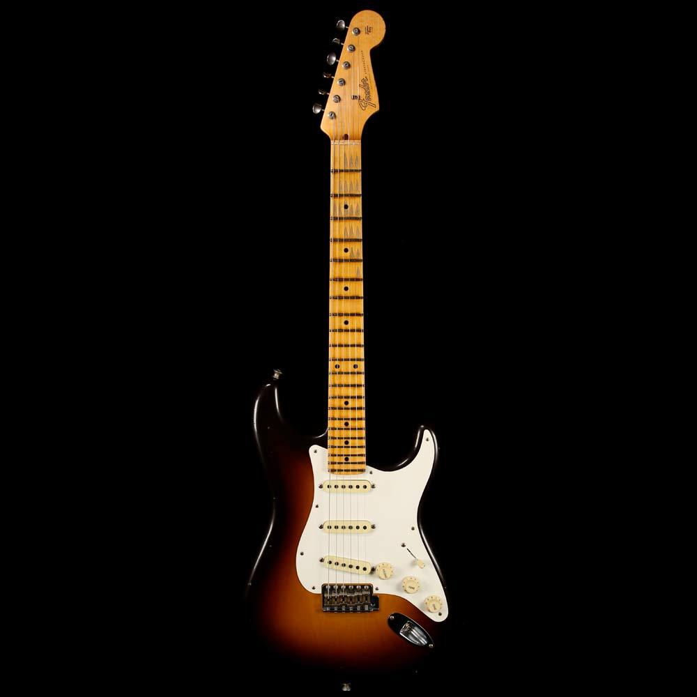 Fender Custom Shop 2019 Postmodern Stratocaster Relic Wide Fade 2-Color Sunburst — 2
