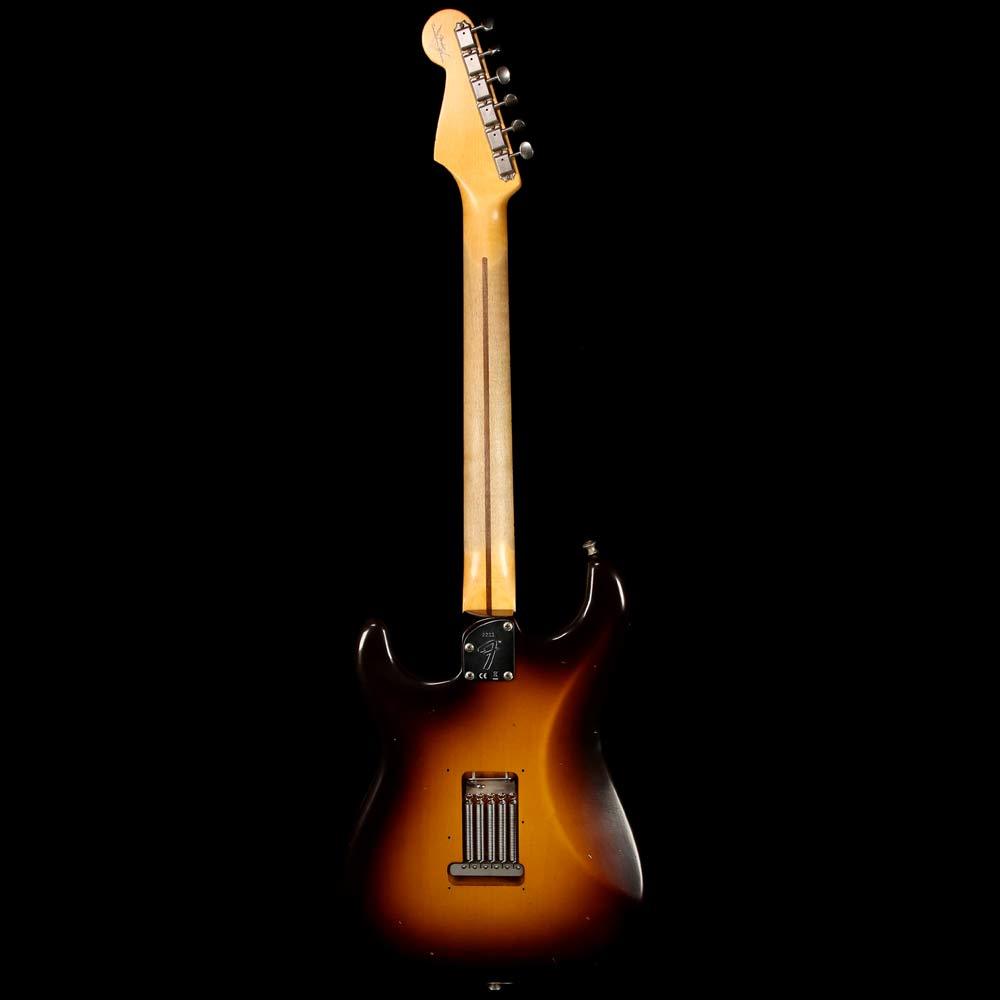 Fender Custom Shop 2019 Postmodern Stratocaster Relic Wide Fade 2-Color Sunburst — 3