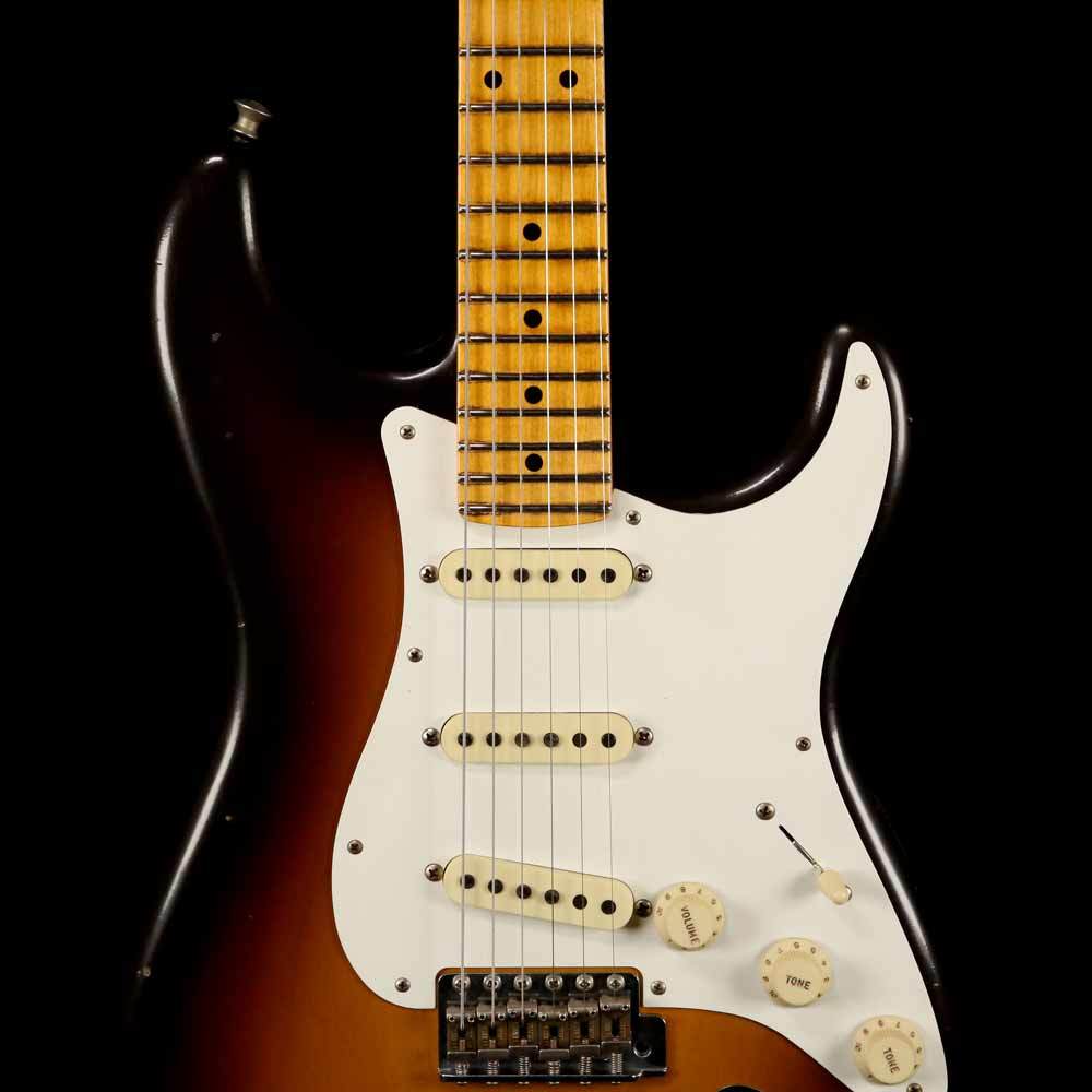 Fender Custom Shop 2019 Postmodern Stratocaster Relic Wide Fade 2-Color Sunburst — 6