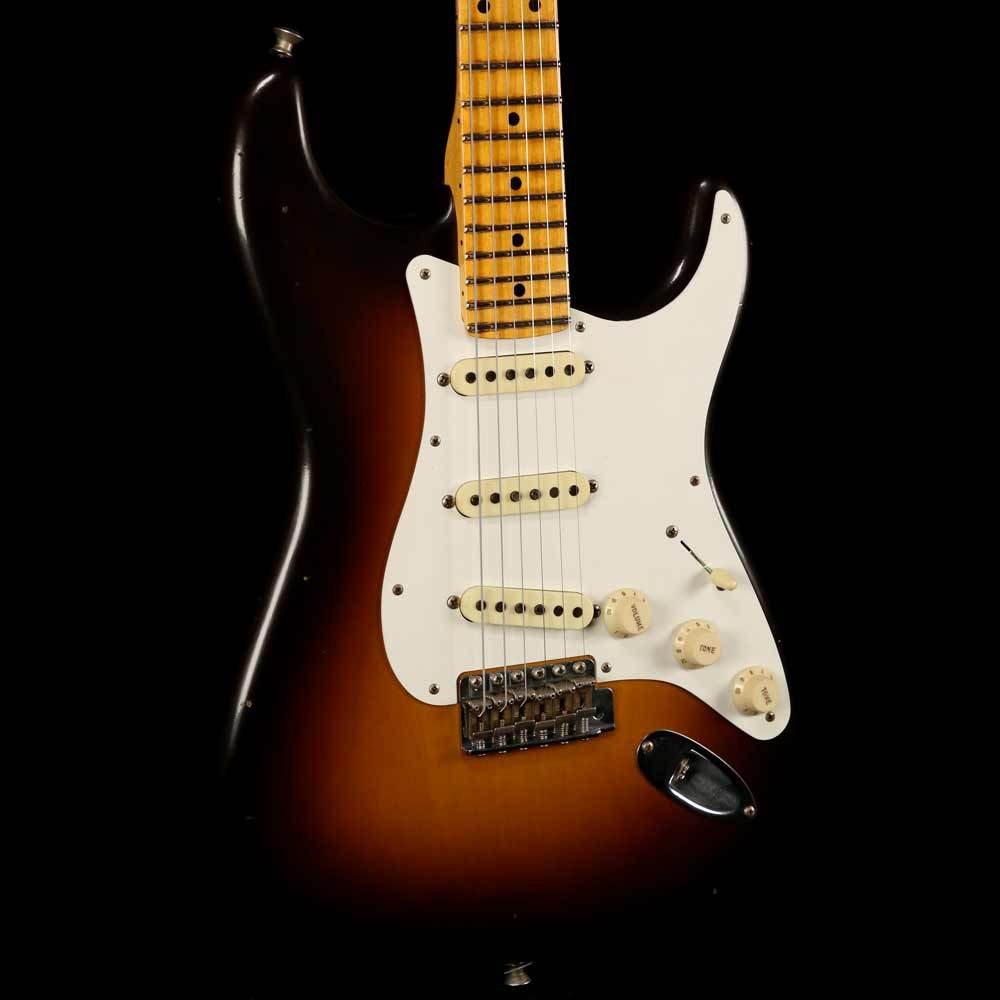 Fender Custom Shop 2019 Postmodern Stratocaster Relic Wide Fade 2-Color Sunburst — 7