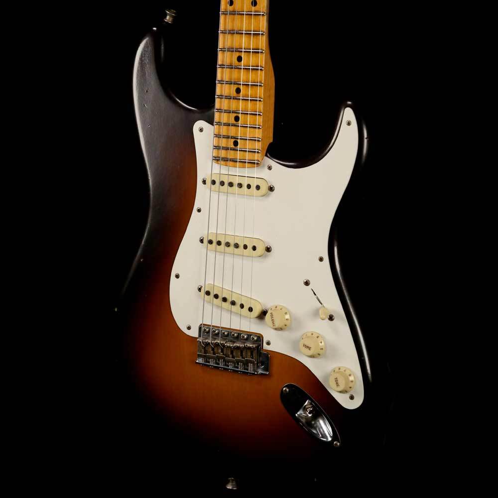 Fender Custom Shop 2019 Postmodern Stratocaster Relic Wide Fade 2-Color Sunburst — 8