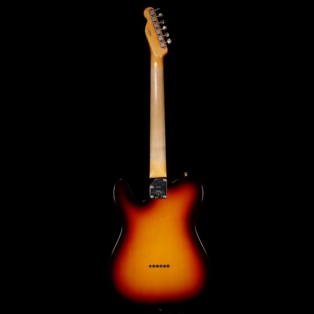 Fender Custom Shop Postmodern Telecaster 2019 Journeyman Relic Chocolate 3-Tone Sunburst — 3