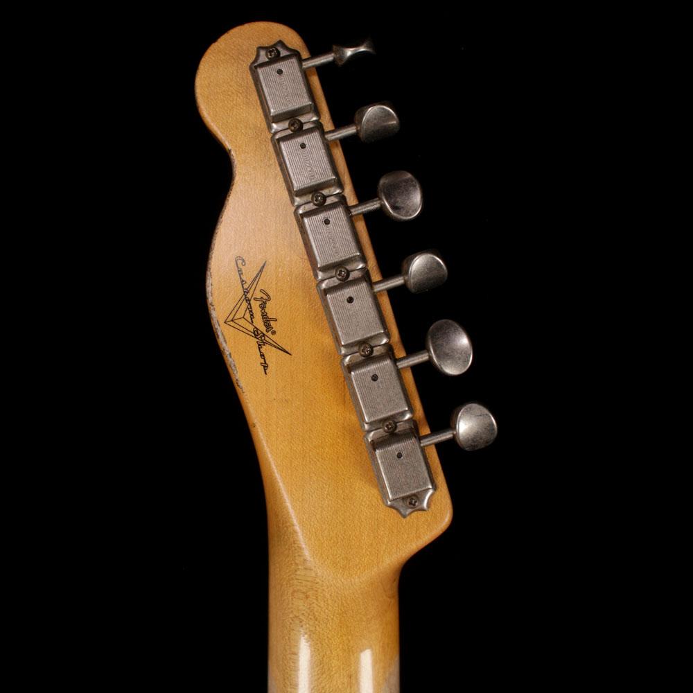 Fender Custom Shop Postmodern Telecaster 2019 Journeyman Relic Chocolate 3-Tone Sunburst — 5