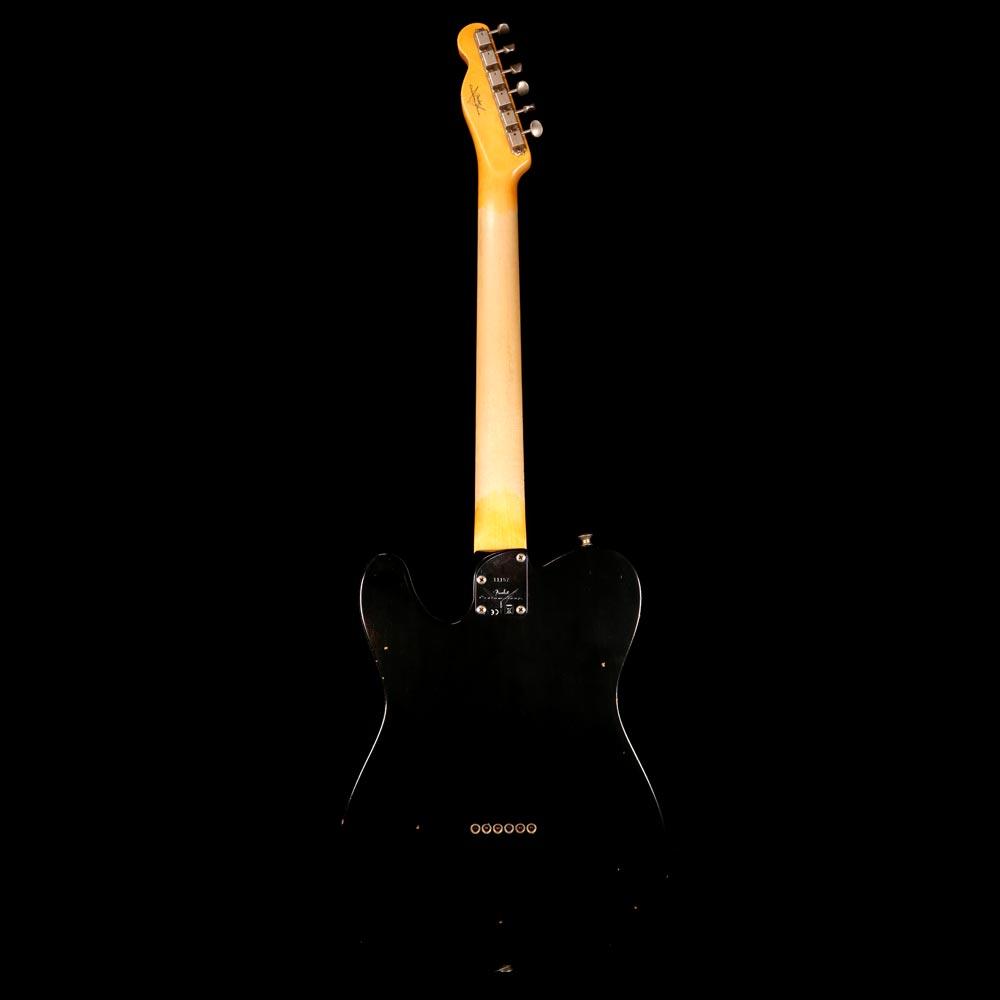 Fender Custom Shop Postmodern Telecaster 2019 Journeyman Relic Surf Green over Black — 3