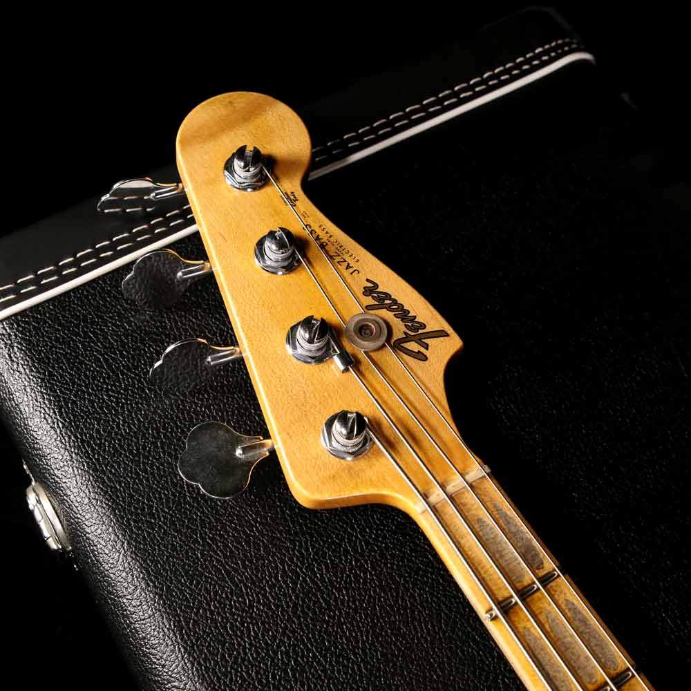 Fender Custom Shop Postmodern Bass 2019 Journeyman Relic Faded 3-Color Sunburst — 4