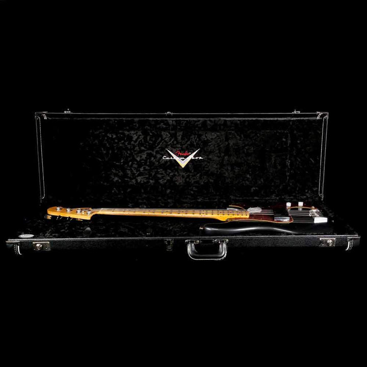 Fender Custom Shop Postmodern Bass  Journeyman Relic Charcoal Frost Metallic
