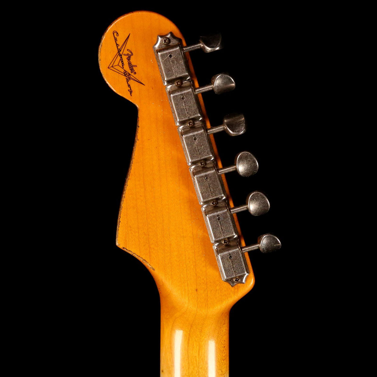 Fender Custom Shop 1959 Stratocaster Heavy Relic Aged Olympic White — 5
