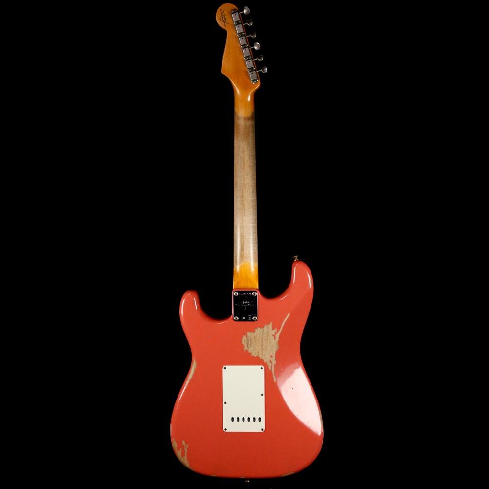 Fender Custom Shop 2019 '59 Stratocaster Heavy Relic Faded Tahitian Coral — 3