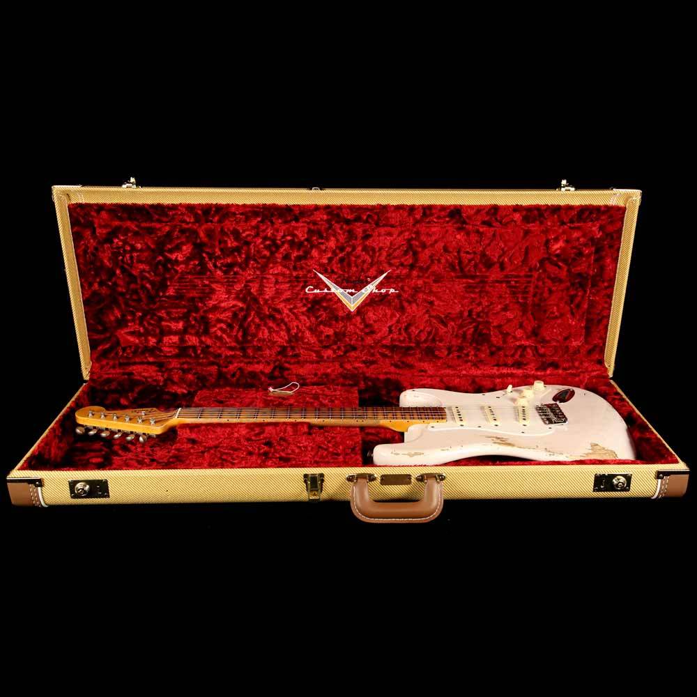 Fender Custom Shop 2019 '59 Stratocaster Heavy Relic Aged White Blonde — 10