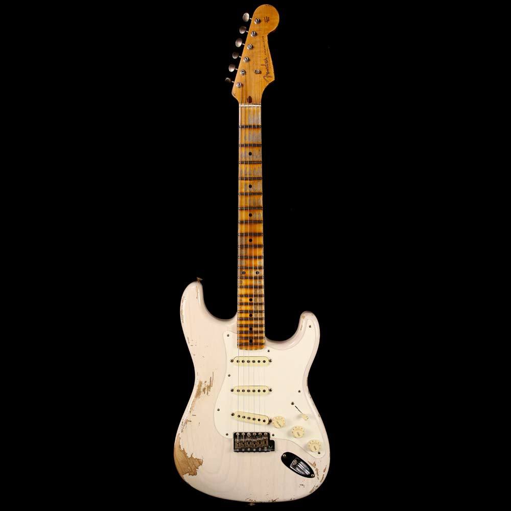 Fender Custom Shop 2019 '59 Stratocaster Heavy Relic Aged White Blonde — 2