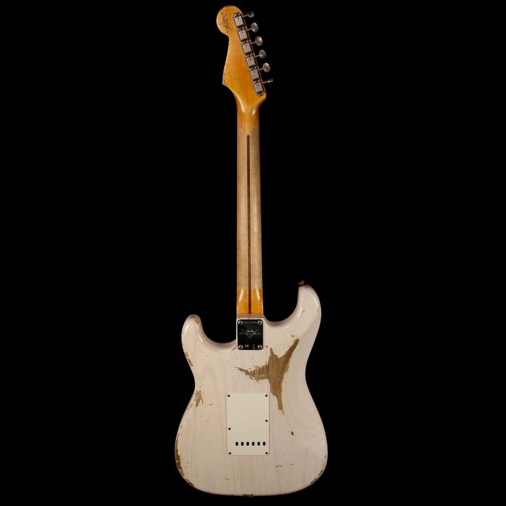 Fender Custom Shop 2019 '59 Stratocaster Heavy Relic Aged White Blonde — 3