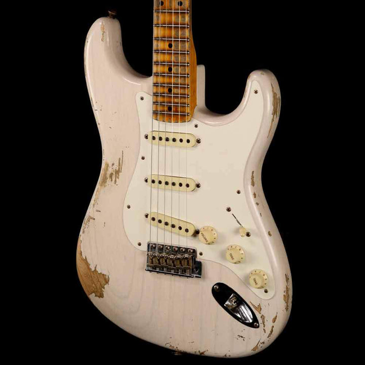 Fender Custom Shop 2019 '59 Stratocaster Heavy Relic Aged White Blonde