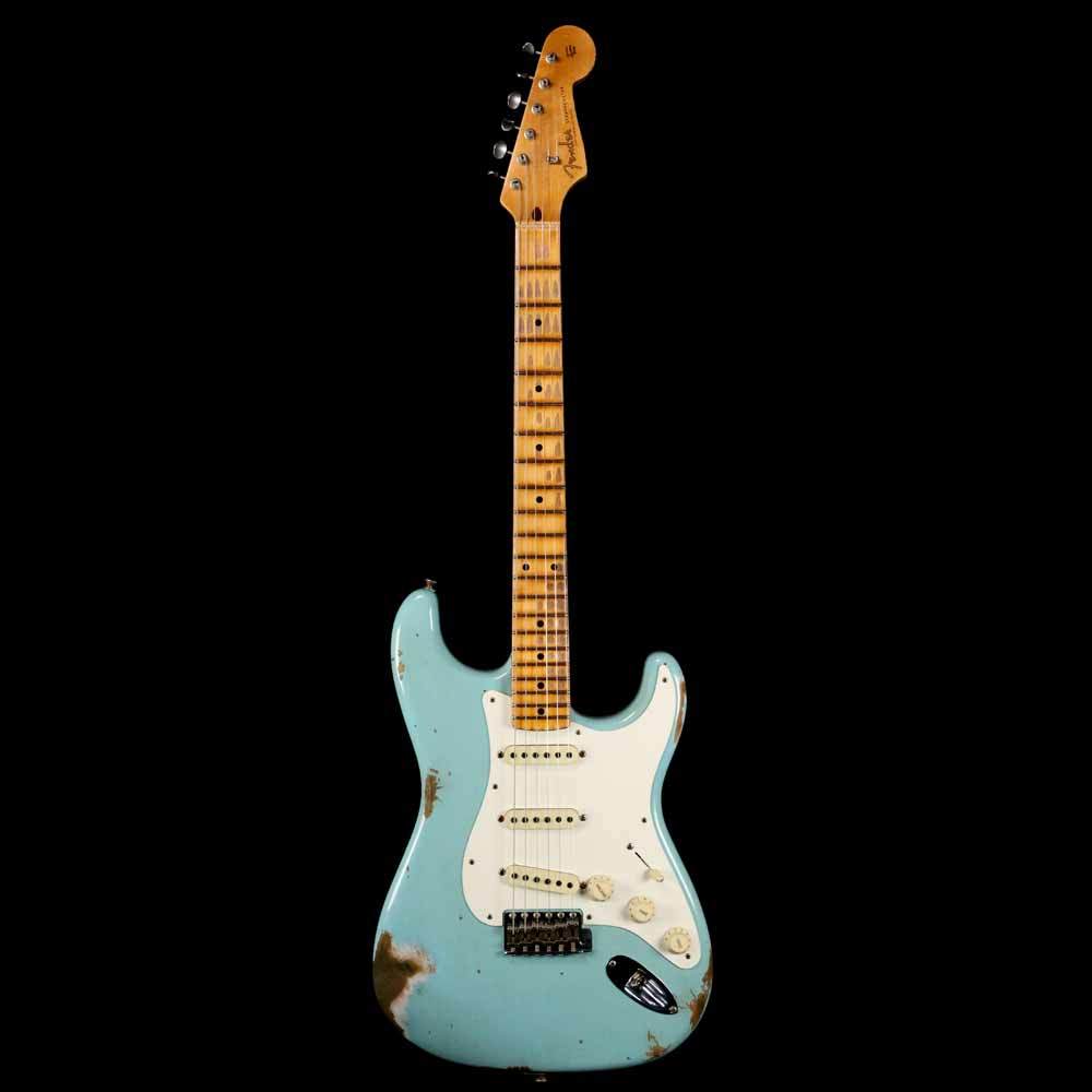 Fender Custom Shop '59 Stratocaster Heavy Relic Aged Daphne Blue — 2
