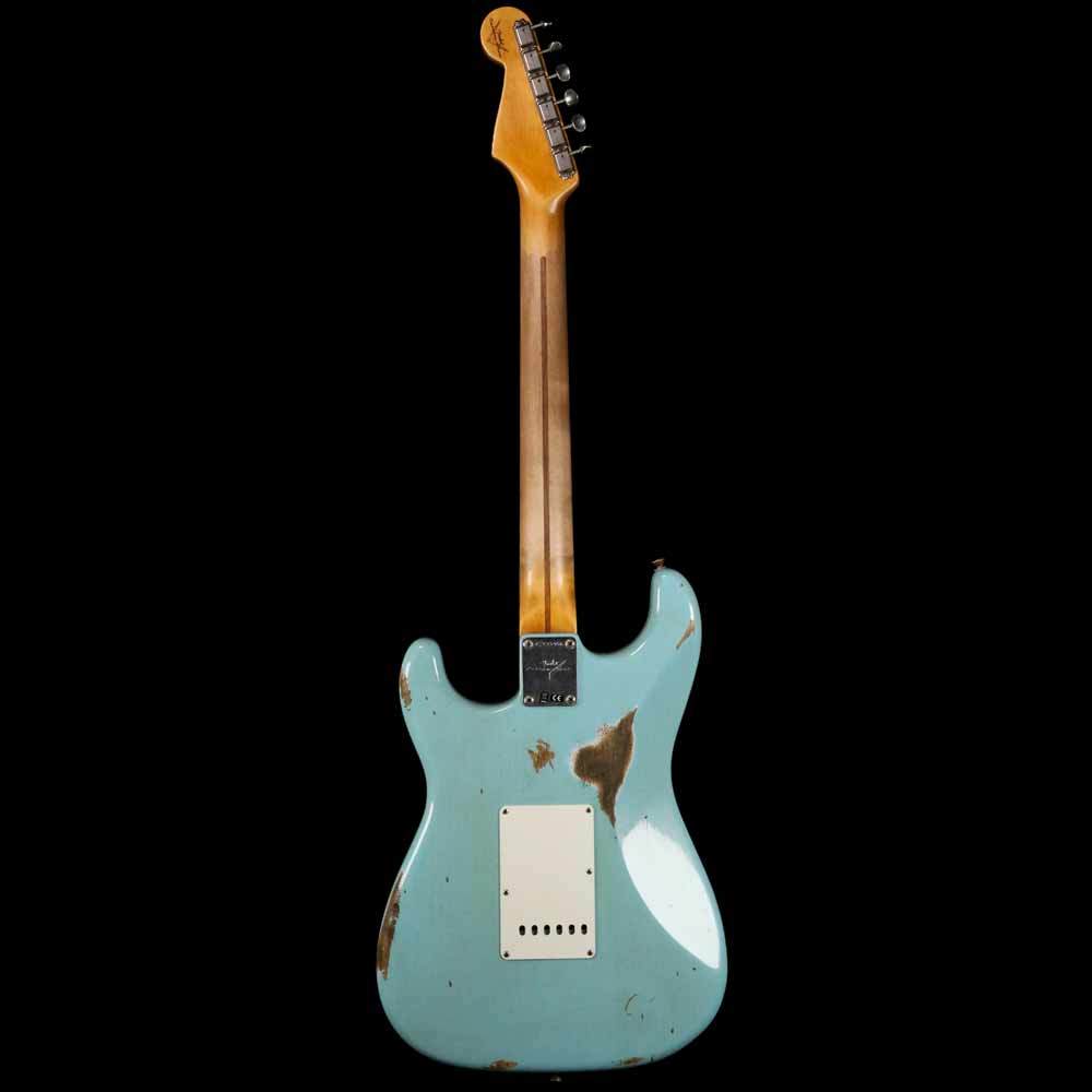 Fender Custom Shop '59 Stratocaster Heavy Relic Aged Daphne Blue — 3