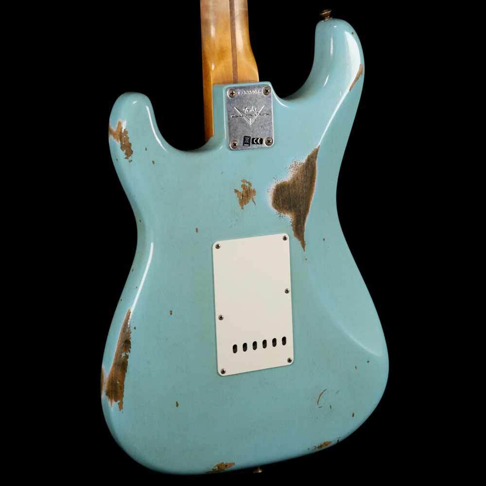 Fender Custom Shop '59 Stratocaster Heavy Relic Aged Daphne Blue — 9