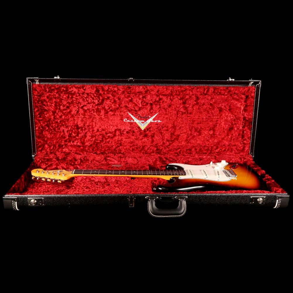 Fender Custom Shop '65 Stratocaster 2019 Faded 3-Color Sunburst — 8